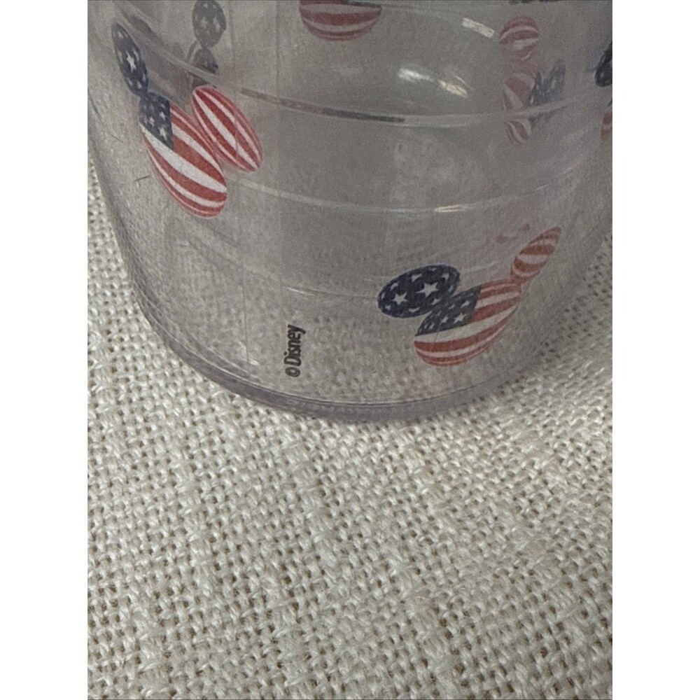 Disney Parks Epcot World Showcase 16oz Tumbler Tervis Mickey Patriotic Ears - Picture 6 of 7